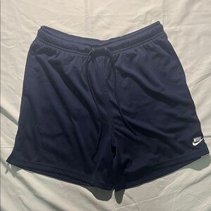 Blue Nike Mesh Shorts